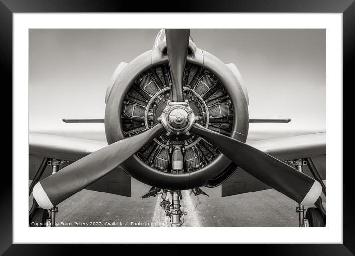 t28 trojan Framed Mounted Print by Frank Peters