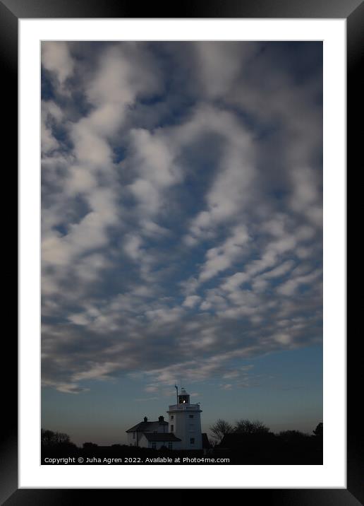 Cromer Lighthouse Framed Mounted Print by Juha Agren