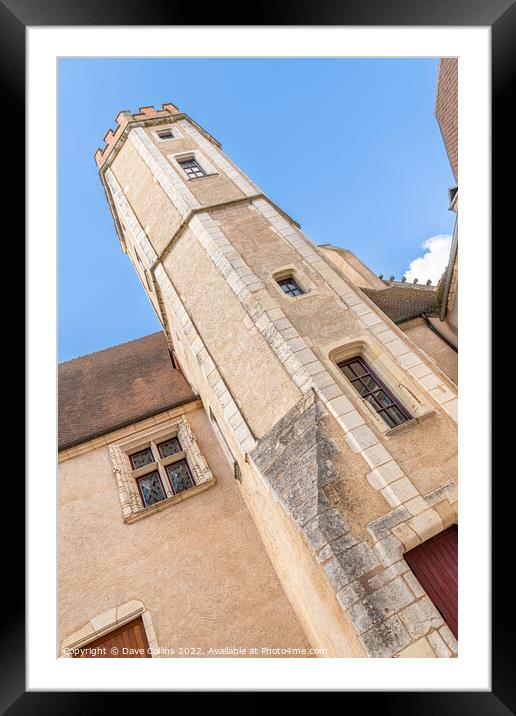 Quirky angle Maison Des Sancerre Wine Museum and Exhibition, sancerre, France Framed Mounted Print by Dave Collins