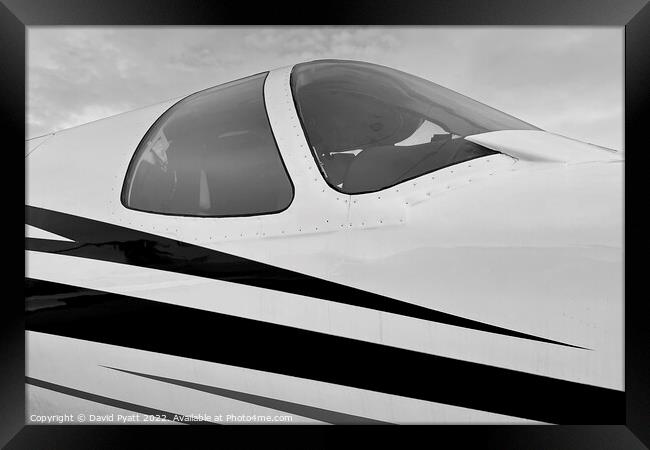 Executive Jet Canopy  Framed Print by David Pyatt