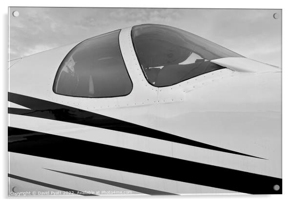 Executive Jet Canopy  Acrylic by David Pyatt