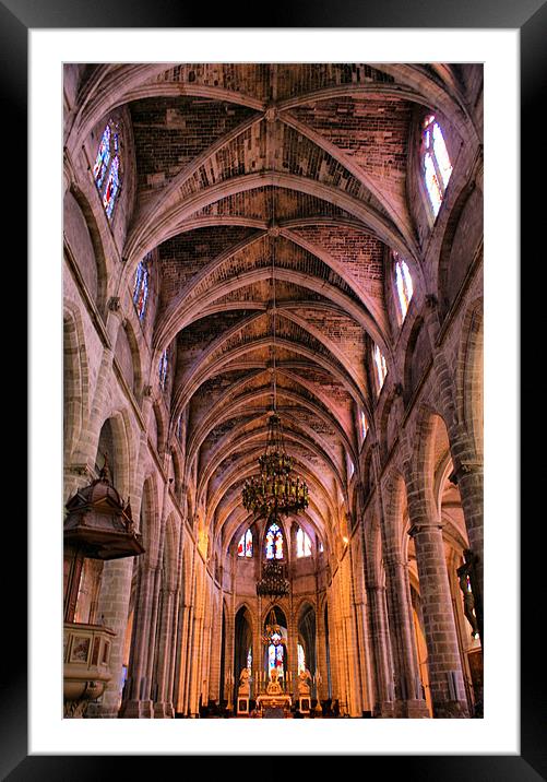 Bazas Cathedral Framed Mounted Print by Sandi-Cockayne ADPS