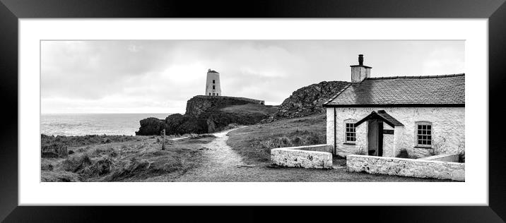 Twr Mawr Lighthouse Ynys Llanddwyn Island Wales Framed Mounted Print by Sonny Ryse