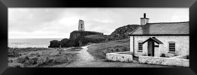 Twr Mawr Lighthouse Ynys Llanddwyn Island Wales Framed Print by Sonny Ryse