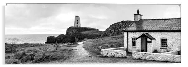 Twr Mawr Lighthouse Ynys Llanddwyn Island Wales Acrylic by Sonny Ryse