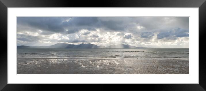 Traeth Llanddwyn Beach Anglesey Wales Framed Mounted Print by Sonny Ryse