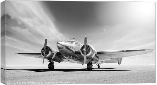 airlane Canvas Print by Frank Peters