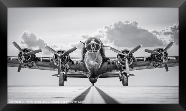 bomber Framed Print by Frank Peters