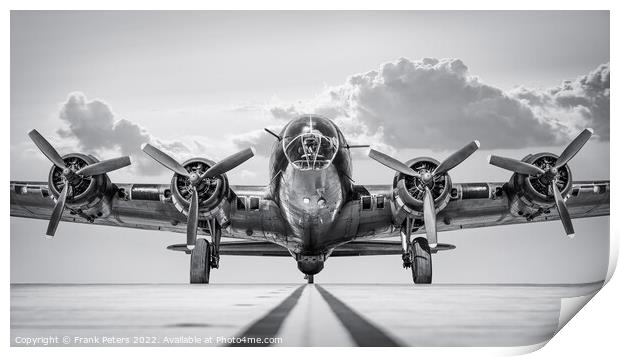 bomber Print by Frank Peters