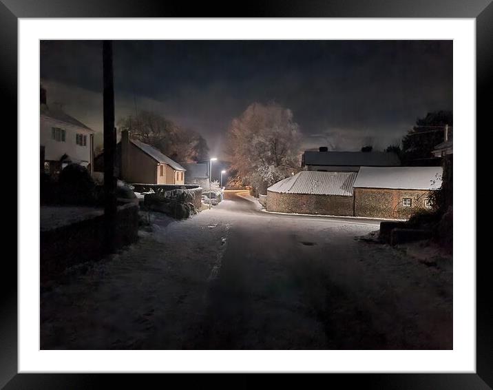 Enchanted Winter Wonderland Framed Mounted Print by Simon Hill