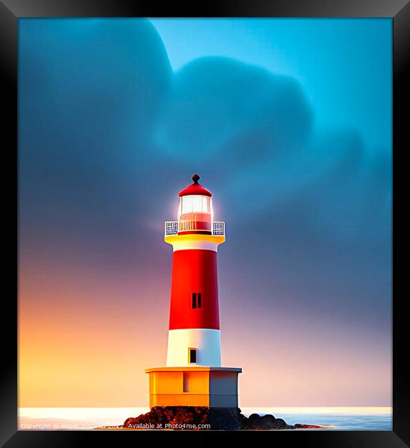 Guardians of the Sea Framed Print by Roger Mechan