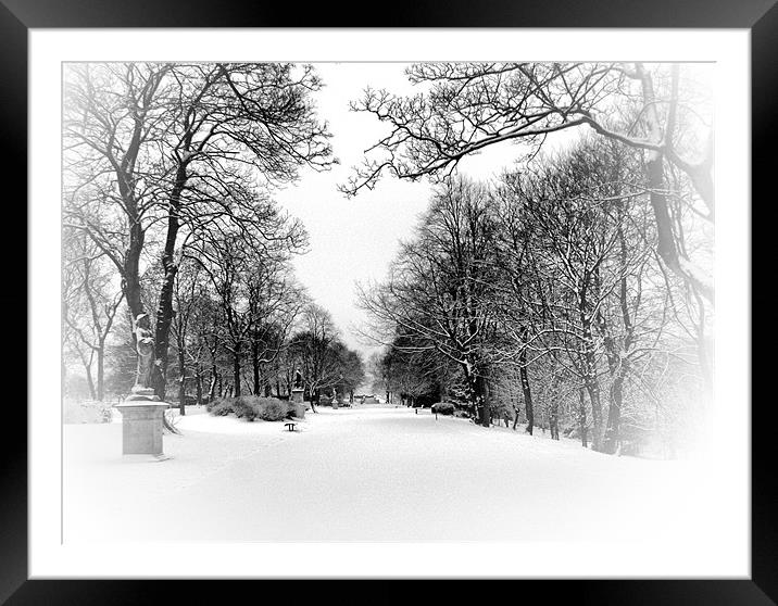 It's Only A Winter's Tale...... Framed Mounted Print by Sandi-Cockayne ADPS