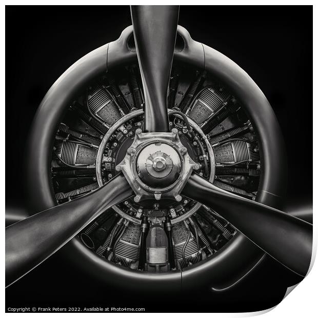 propeller Print by Frank Peters