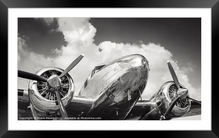 lockheed electra junior Framed Mounted Print by Frank Peters
