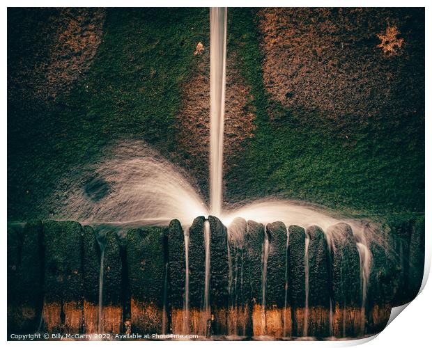 Waterfalls  Print by Billy McGarry