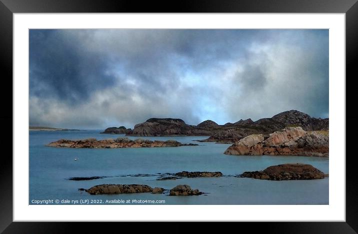 isle of mull  argyll and bute  Framed Mounted Print by dale rys (LP)