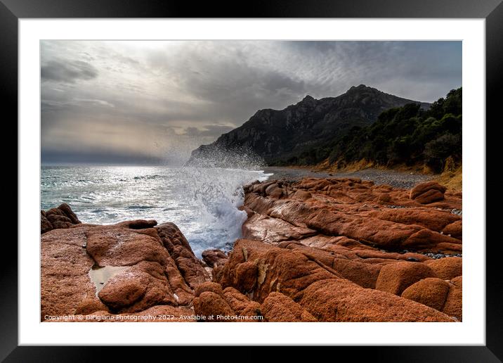 Crash Into Me Framed Mounted Print by DiFigiano Photography