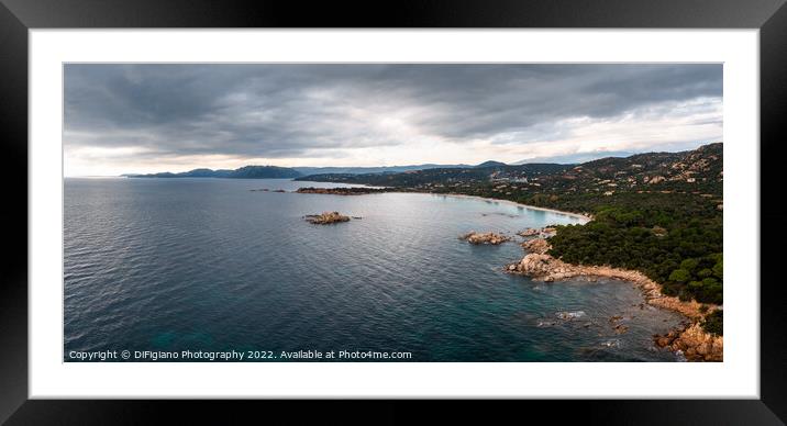 Palombaggia Framed Mounted Print by DiFigiano Photography