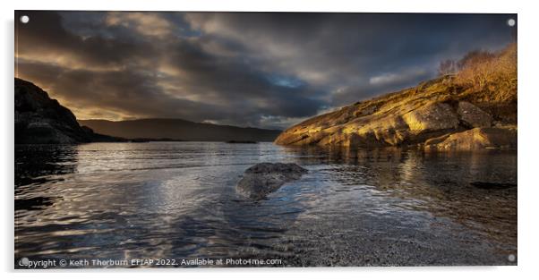 Ardtoe Bay Acrylic by Keith Thorburn EFIAP/b