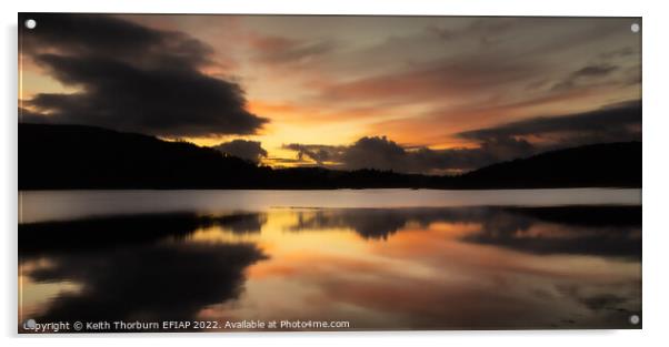 Loch Moidart Acrylic by Keith Thorburn EFIAP/b