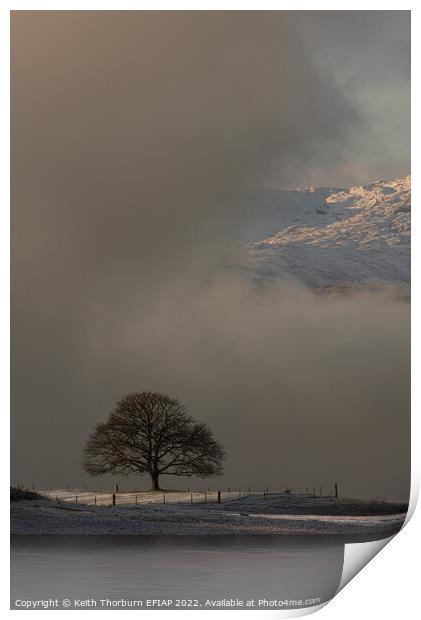 Loch Linnhe and the Hills Print by Keith Thorburn EFIAP/b