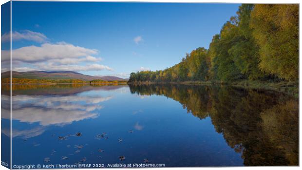 Loch Insh Canvas Print by Keith Thorburn EFIAP/b
