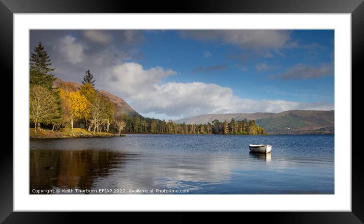 Loch Lochy Framed Mounted Print by Keith Thorburn EFIAP/b