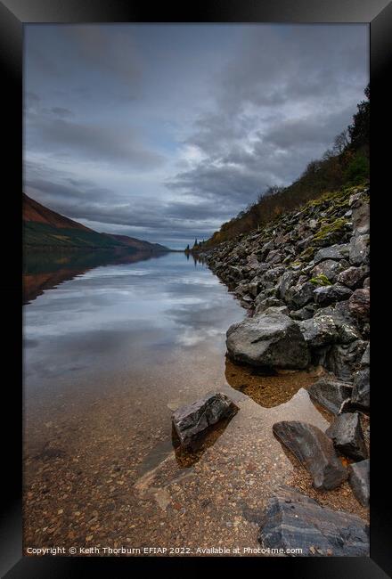 Loch Lochy North Framed Print by Keith Thorburn EFIAP/b