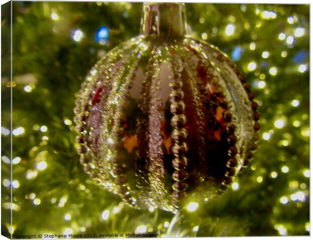 Christmas Decoration Canvas Print by Stephanie Moore