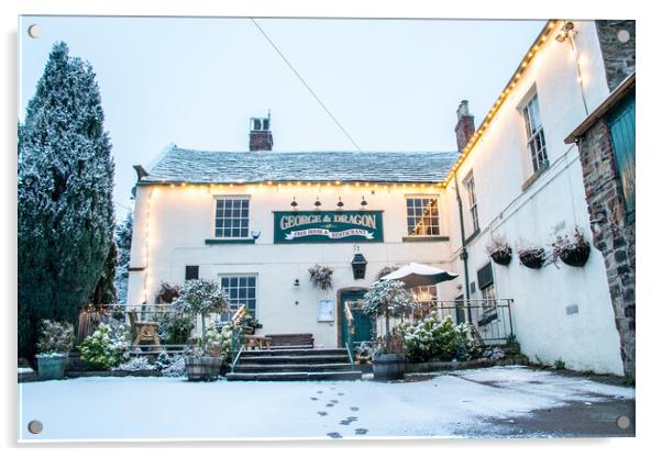 The Local. George and Dragon Acrylic by Apollo Aerial Photography