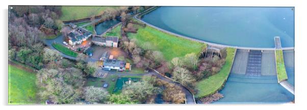 Worsbrough Mill Acrylic by Apollo Aerial Photography