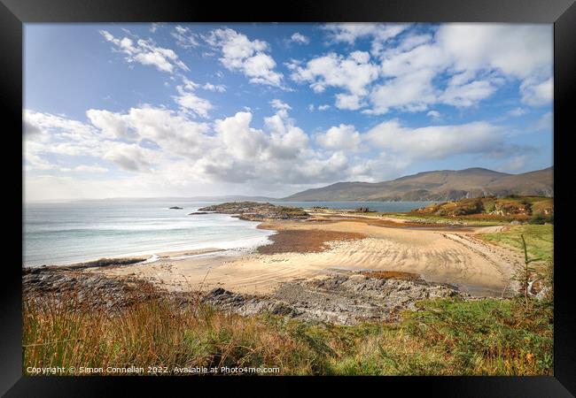 Sandaig, Home of Ring of Bright Water Framed Print by Simon Connellan