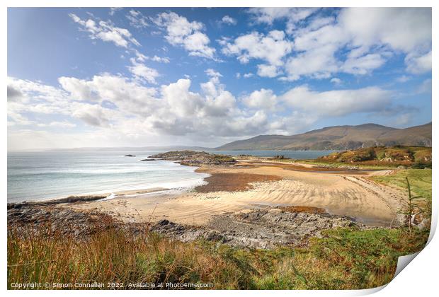 Sandaig, Home of Ring of Bright Water Print by Simon Connellan