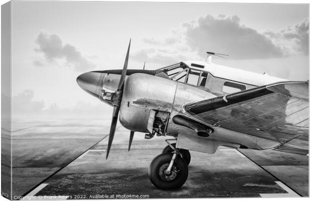 beechcraft Canvas Print by Frank Peters