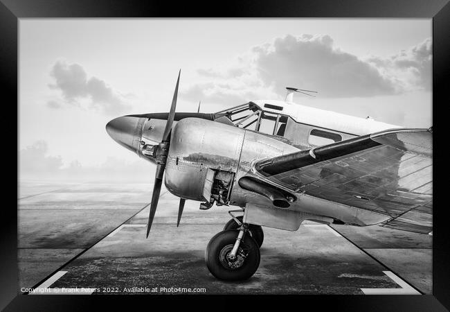 beechcraft Framed Print by Frank Peters