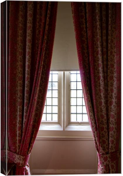 Curtains and Windows Canvas Print by Glen Allen