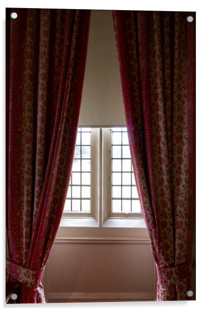 Curtains and Windows Acrylic by Glen Allen