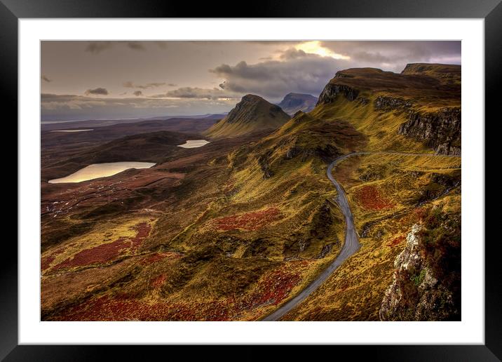 The Storr, Isle of Skye Framed Mounted Print by Elizabeth Hudson