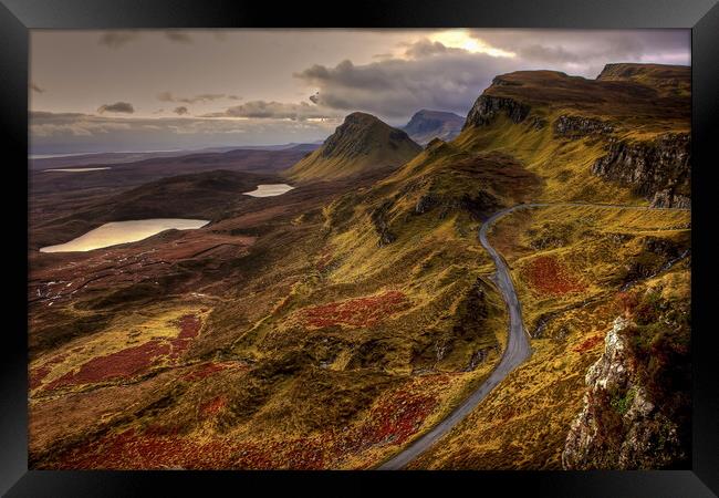 The Storr, Isle of Skye Framed Print by Elizabeth Hudson