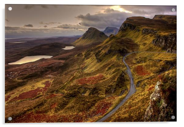 The Storr, Isle of Skye Acrylic by Elizabeth Hudson