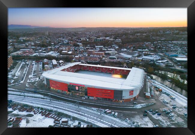 Rotherham United Framed Print by Apollo Aerial Photography