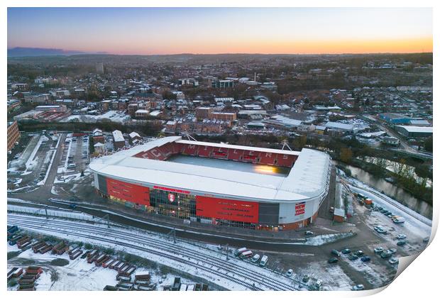 Rotherham United Print by Apollo Aerial Photography