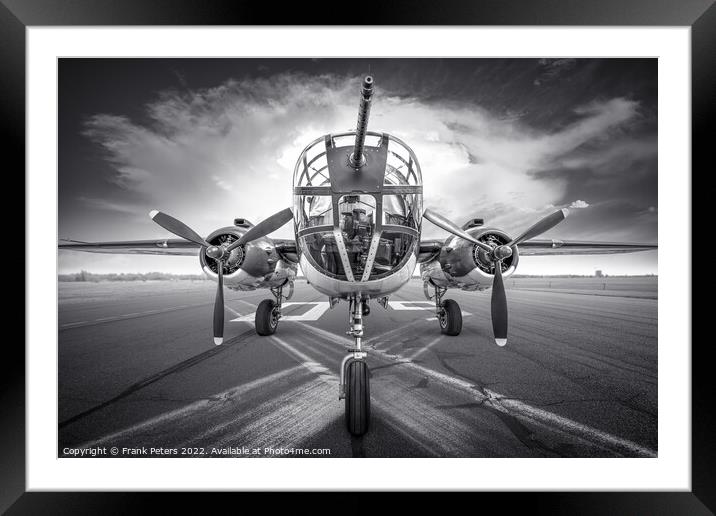b25 mitchell Framed Mounted Print by Frank Peters