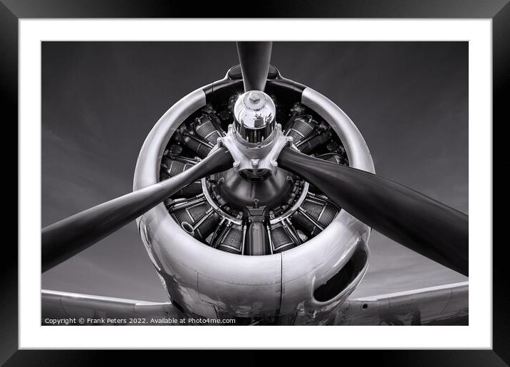 star engine Framed Mounted Print by Frank Peters