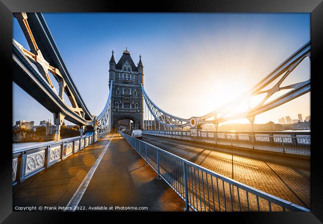 London Framed Print by Frank Peters