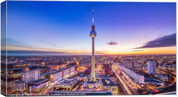 berlin Canvas Print by Frank Peters