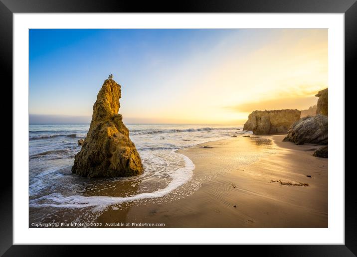 el matador beach Framed Mounted Print by Frank Peters