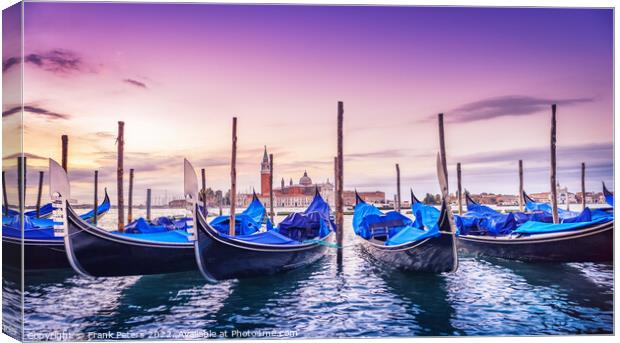 venice Canvas Print by Frank Peters