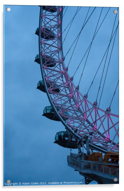 London Eye | Westminster | London Acrylic by Adam Cooke