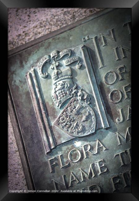 Flora Macdonald's Grave, Skye Framed Print by Simon Connellan